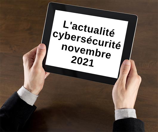 actu cyber novembre 2021